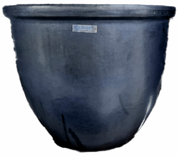 18.5" Tall Aquapot Matte Black