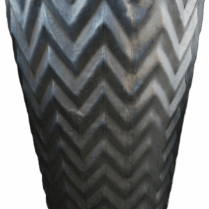 23.2" Tall Aquapot Matte Black